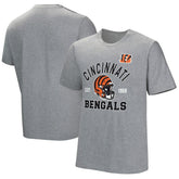 Cincinnati Bengals Tackle Adaptive T-Shirt Gray - NFL