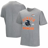 Denver Broncos Tackle Adaptive T-Shirt Gray - NFL