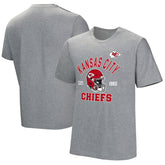 Kansas City Chiefs Tackle Adaptive T-Shirt Gray - NFL