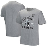 Las Vegas Raiders Tackle Adaptive T-Shirt Gray - NFL