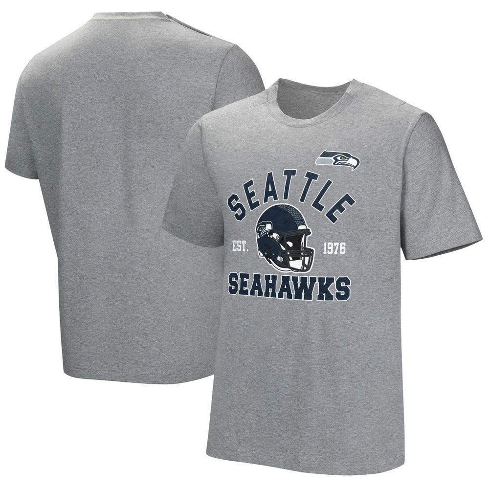 Seattle Seahawks Tackle Adaptive T-Shirt Gray - NFL