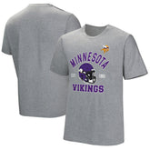 Minnesota Vikings Tackle Adaptive T-Shirt Gray - NFL