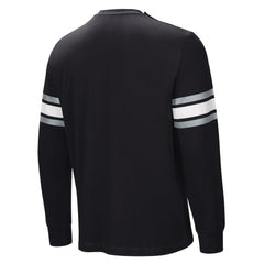 Las Vegas Raiders Hands Off Long Sleeve Adaptive T-Shirt Black - NFL