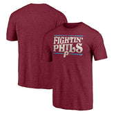Philadelphia Phillies Hometown Collection Fightin' Phils Tri-Blend T-Shirt Near Me