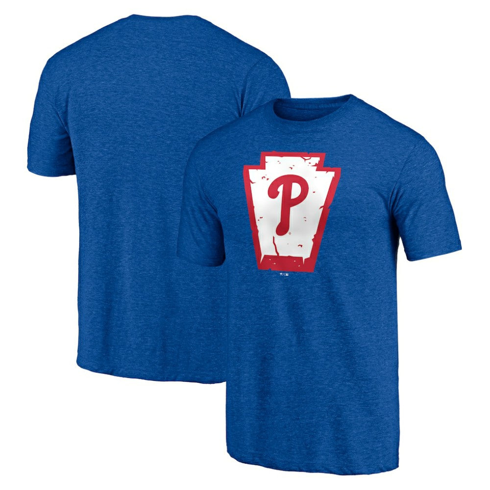 Philadelphia Phillies Hometown Collection Keystone Tri-Blend T-Shirt discount