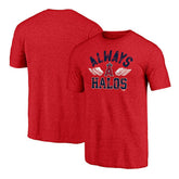Los Angeles Angels Hometown Collection Always Halos Tri-Blend T-Shirt discount