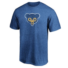 Chicago Cubs Cooperstown Collection Throwback Logo Tri-Blend T-Shirt Online