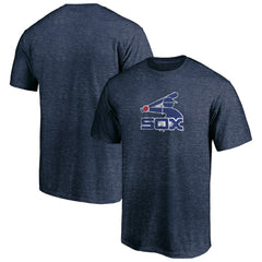 Chicago White Sox Cooperstown Collection Throwback Logo Tri-Blend T-Shirt for sale