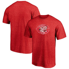 Cincinnati Reds Cooperstown Collection Throwback Logo Tri-Blend T-Shirt discount