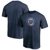 Detroit Tigers Cooperstown Collection Throwback Logo Tri-Blend T-Shirt Lifestyle