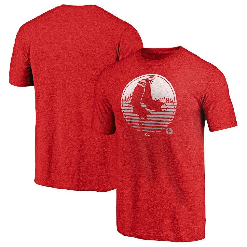 Boston Red Sox Cooperstown Collection Logo Tri-Blend T-Shirt for sale