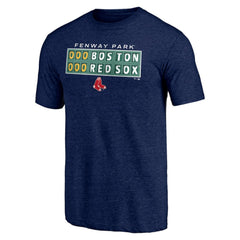 Boston Red Sox Hometown Collection Scoreboard Tri-Blend T-Shirt Lifestyle