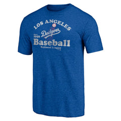 Los Angeles Dodgers Cooperstown Collection Our Game Tri-Blend T-Shirt discount