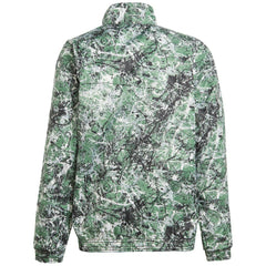 Adidas Manchester United x Stone Roses Originals Youth 2023/24 Reversible Anthem Full-Zip Jacket - Black