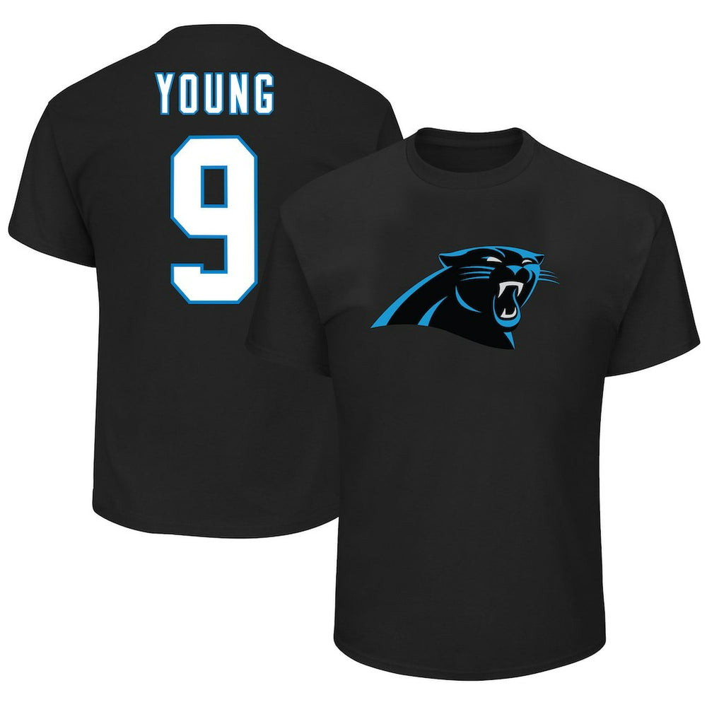 Bryce Young Carolina Panthers Big & Tall Player Name & Number T-Shirt Black - Fanatics
