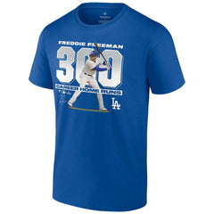 Freddie Freeman Los Angeles Dodgers Fanatics 300 Career Home Runs T-Shirt Clearance