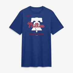 Philadelphia Phillies Nike Tri-Blend Logo T-Shirt Clearance