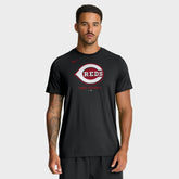 Cincinnati Reds Nike Tri-Blend Logo T-Shirt Clearance