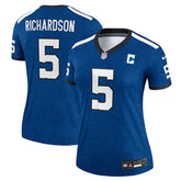Anthony Richardson Indianapolis Colts Women's Alternate Legend Player Performance Top Royal - Nike
