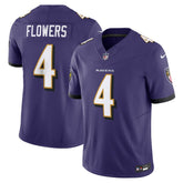 Zay Flowers Baltimore Ravens Vapor F.U.S.E. Limited Jersey Purple - Nike