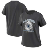 Dallas Cowboys WEAR by Erin Andrews Women's Boyfriend T-Shirt Charcoal - NFL