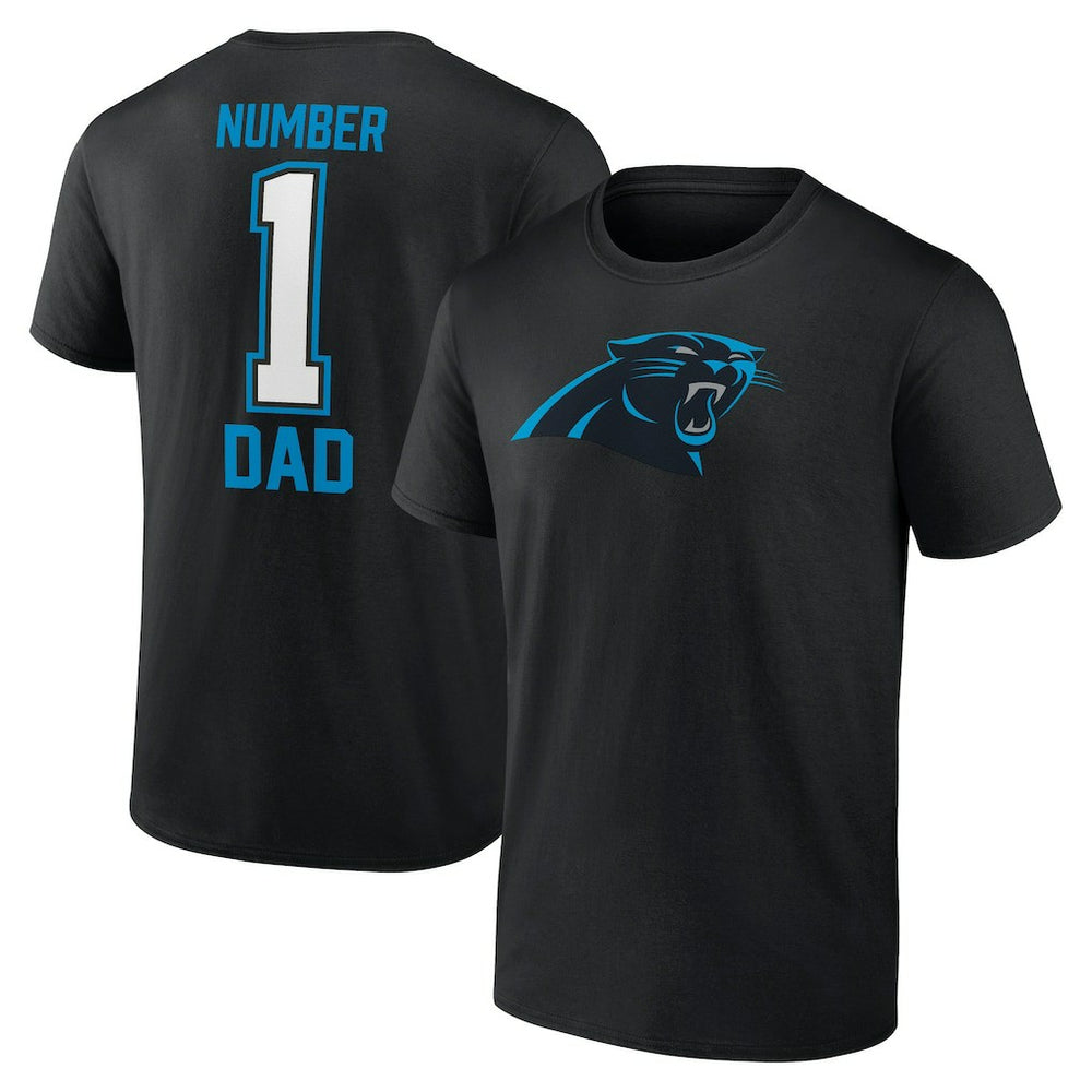 Carolina Panthers Father's Day T-Shirt Black - Fanatics