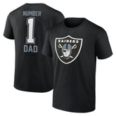 Las Vegas Raiders Father's Day T-Shirt Black - Fanatics