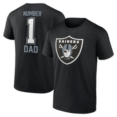 Las Vegas Raiders Father's Day T-Shirt Black - Fanatics