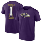 Baltimore Ravens Father's Day T-Shirt Purple - Fanatics