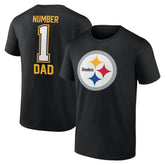 Pittsburgh Steelers Father's Day T-Shirt Black - Fanatics