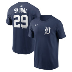 Tarik Skubal Detroit Tigers Nike Home Name & Number T-Shirt discount