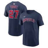 Mike Trout Los Angeles Angels Nike Name & Number T-Shirt Near Me