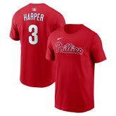 Bryce Harper Philadelphia Phillies Nike Name & Number T-Shirt Sale