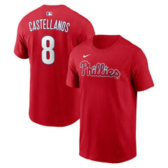 Nick Castellanos Philadelphia Phillies Nike Name & Number T-Shirt for sale