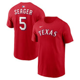 Corey Seager Texas Rangers Nike Name & Number T-Shirt discount