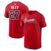 Austin Riley Atlanta Braves Nike Home Name & Number T-Shirt Online