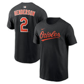 Gunnar Henderson Baltimore Orioles Nike Name & Number T-Shirt On Sale