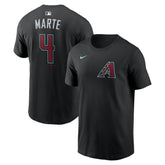 Ketel Marte Arizona Diamondbacks Nike Name & Number T-Shirt for sale