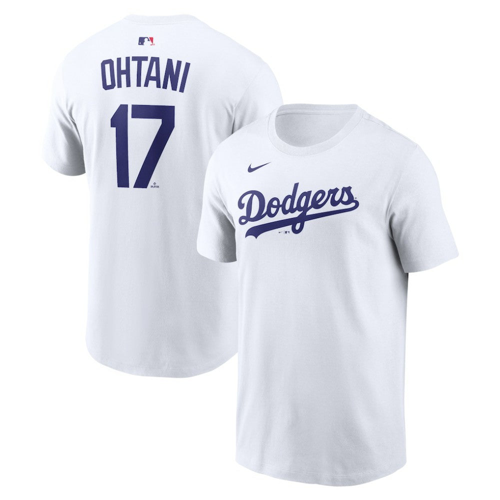 Shohei Ohtani Los Angeles Dodgers Nike Name & Number T-Shirt Sale