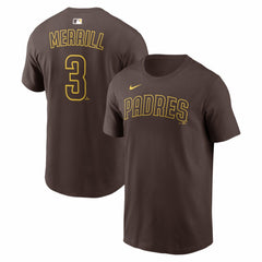 Jackson Merrill San Diego Padres Nike Home Name & Number T-Shirt Lifestyle