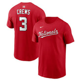 Dylan Crews Washington Nationals Nike Home Name & Number T-Shirt Near Me