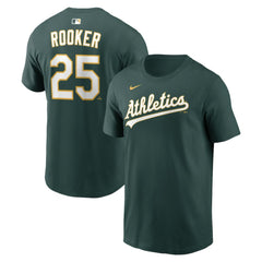 Brent Rooker Athletics Nike Home Name & Number T-Shirt Sale