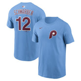 Kyle Schwarber Philadelphia Phillies Nike Name & Number T-Shirt Clearance