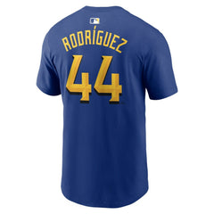 Julio Rodríguez Seattle Mariners Nike City Connect Name & Number T-Shirt Lifestyle