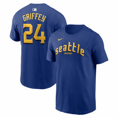 Ken Griffey Jr. Seattle Mariners Nike City Connect Name & Number T-Shirt Near Me