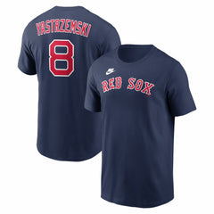 Carl Yastrzemski Boston Red Sox Nike Cooperstown Collection Name & Number T-Shirt Sale