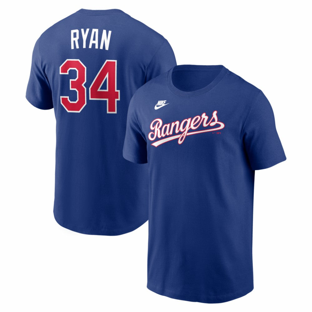 Nolan Ryan Texas Rangers Nike Cooperstown Collection Name & Number T-Shirt discount