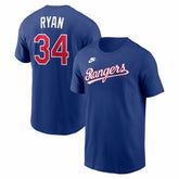 Nolan Ryan Texas Rangers Nike Cooperstown Collection Name & Number T-Shirt discount