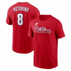 Shane Victorino Philadelphia Phillies Nike Cooperstown Collection Name & Number T-Shirt Online