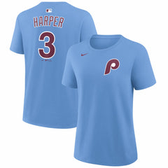 Bryce Harper Philadelphia Phillies Nike Women's Name & Number T-Shirt Clearance